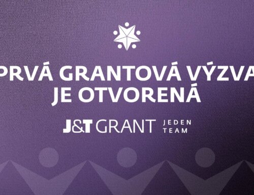 INFORMÁCIA pre KLUBY – J&T GRANT “Jeden Team”